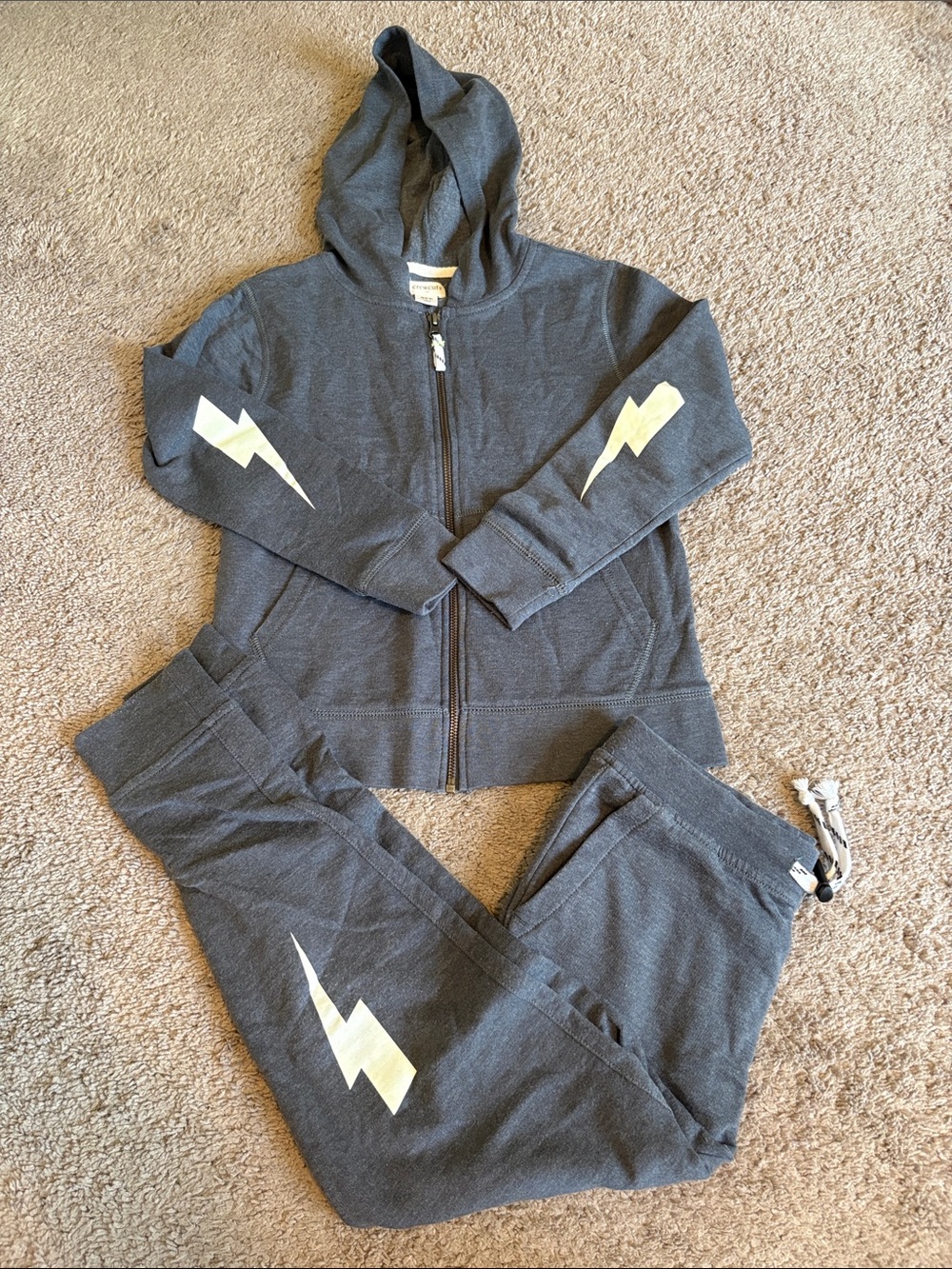J Crew kids “crewcuts” sweatsuit